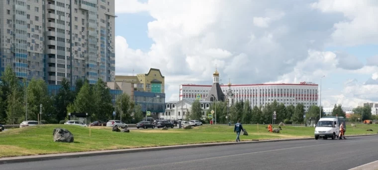 Фото: Илья Середюк: в Кемерове завершается строительство дороги-дублёра Притомского проспекта 2