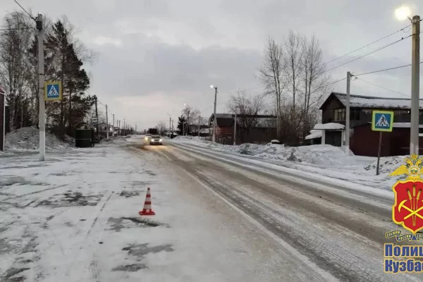 В Кузбассе 2 дня ареста получил водитель, сбившей подростка и скрывшийся с места