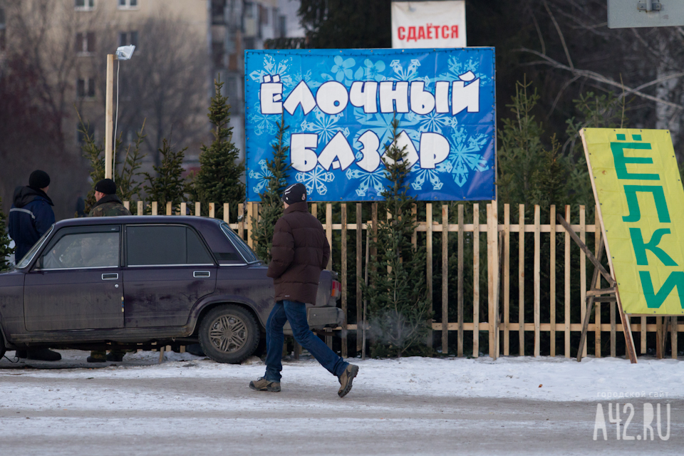 Соцсети: в Кемерове ребёнок получил травму на ёлочном базаре