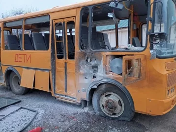 Фото: В Запорожской области БПЛА атаковал школьный автобус 1