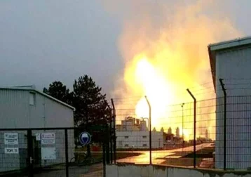 Фото: Пожар на газораспределительном объекте в Австрии полностью потушен 1