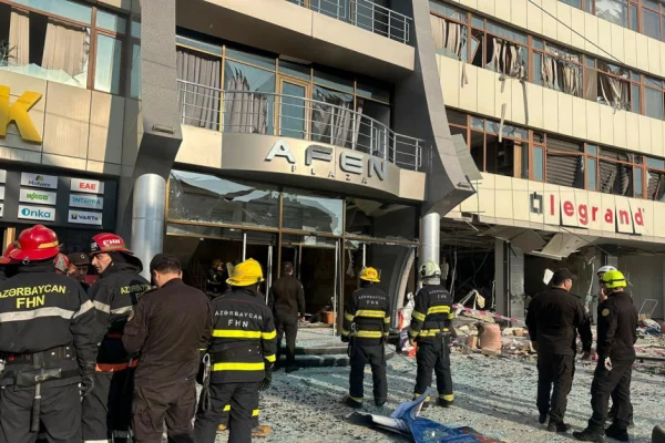 Взрыв прогремел в центре Баку, пострадали семь человек