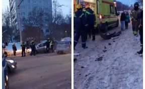 В ГИБДД рассказали подробности ДТП со сбитыми на остановке пешеходами в Кемерове
