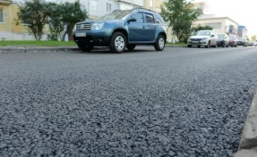 В Кемерове отремонтировали проезд на улице Тухачевского