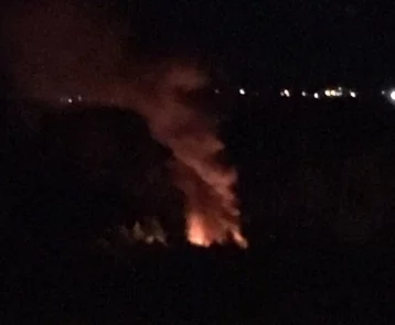 Фото: В Новокузнецке ночью произошёл пожар 1