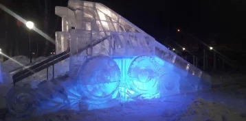 Фото: Ледяные городки с «БелАЗами» и «экскаваторами» от горняков ЗАО «Стройсервис» откроются в субботу 2