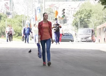 Фото: В Кемерове продолжается ремонт тротуаров 1
