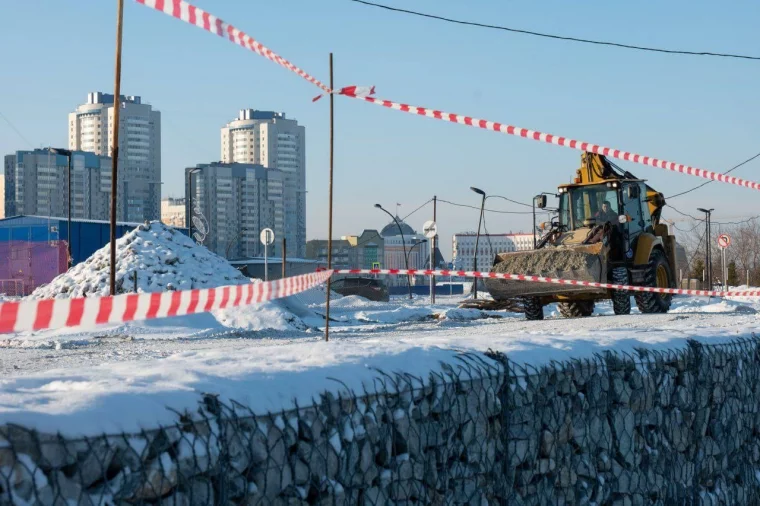 Фото: «Обустраиваем сходы к воде»: мэр Кемерова рассказал о строительстве нового участка набережной Томи 2