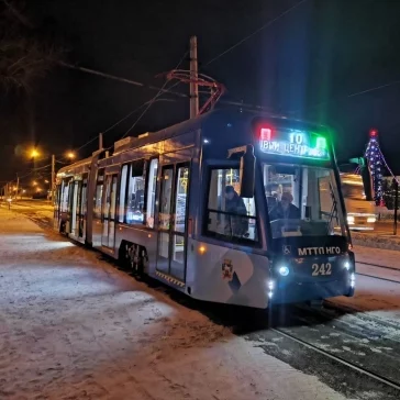 Фото: В Новокузнецке проходит обкатку уникальный трамвай «Кузбасс 001» 3