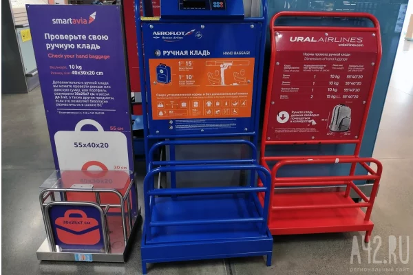 В аэропорту Внуково изъяли зауженные калибраторы для ручной клади