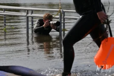 Фото: В бухте «Ассоль», созданной в Кузбассе, прошли первые соревнования на открытой воде 3