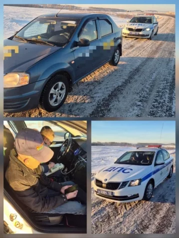 Фото: На новой автодороге в обход Кемерова поймали пьяного водителя 1