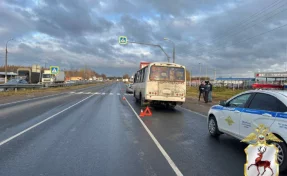 В Нижегородской области в ДТП с рейсовым автобусом и грузовиком пострадали восемь человек