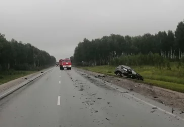 Фото: Погибли двое: стали известны подробности ДТП с грузовиком на трассе Кемерово — Новосибирск 2