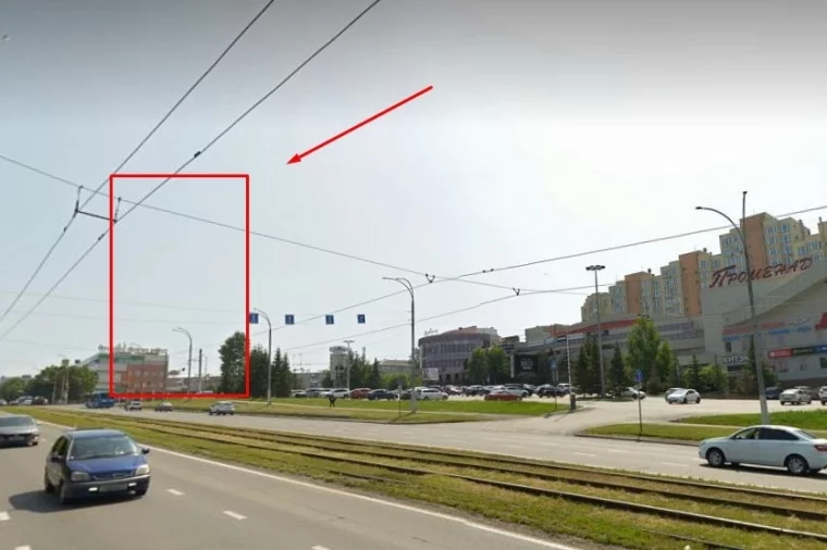 Высотка будет здесь. Фото: Яндекс. Панорамы
