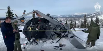 Фото: Появилось видео с места аварийной посадки вертолёта в Кузбассе 1