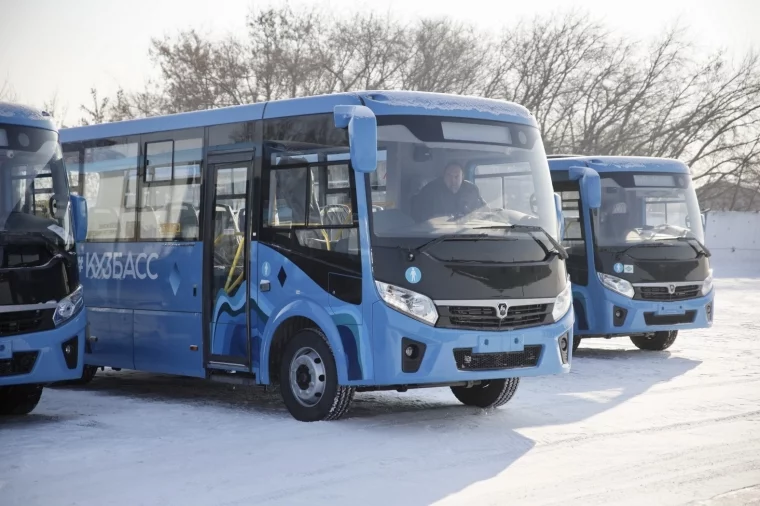 Фото: Сергей Цивилёв: территории Кузбасса получили ещё 19 новых автобусов 2