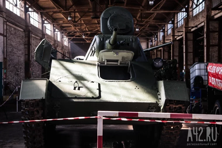 Фото: «Катюша» и танки: как в Кемерове проходит подготовка военной техники к параду 9 Мая 20