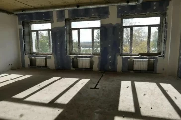 Фото: В Кемерове на финишную прямую вышел ремонт в школе №19, начатый в 2023 году 3