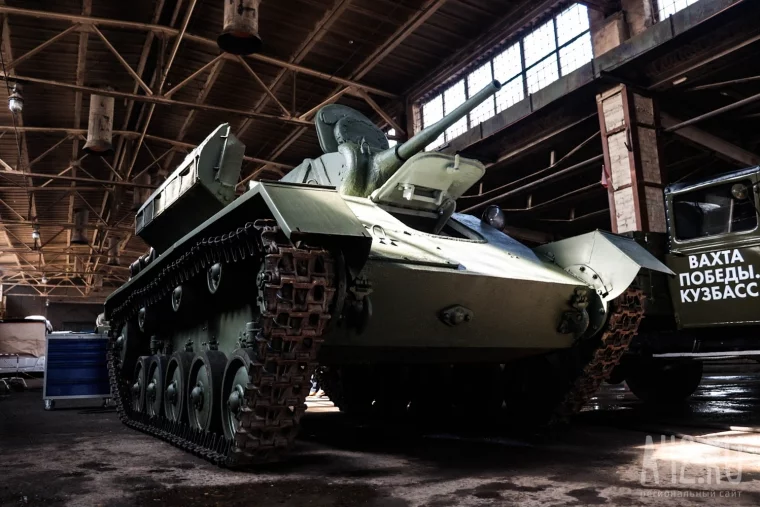 Фото: «Катюша» и танки: как в Кемерове проходит подготовка военной техники к параду 9 Мая 22