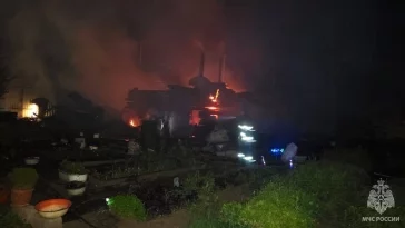 Фото: Житель Оренбургской области спас 2 девочек во время пожара 2