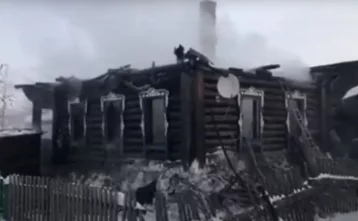 Фото: Опубликовано видео с места пожара в Кузбассе, в котором погибли дети 1