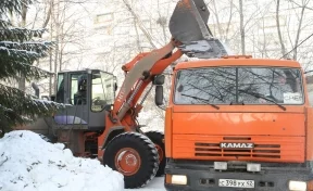 Из Кемерова с начала сезона вывезли 1,5 миллиона кубометров снега