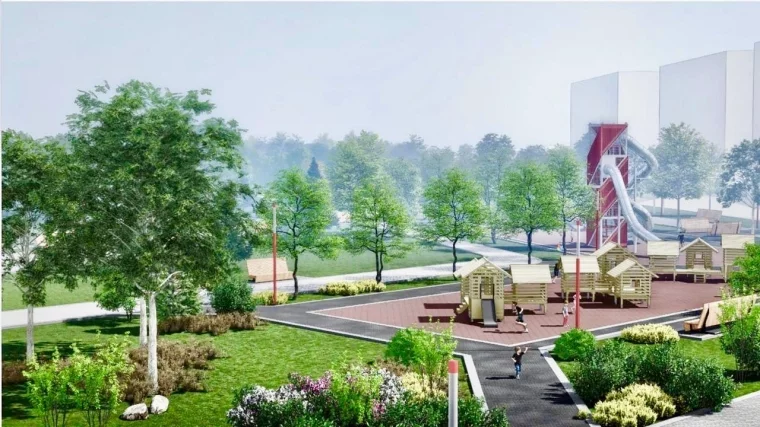 Фото: Сергей Кузнецов показал на фото, как будет выглядеть новый парк в Новокузнецке 4