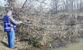 В Кемерове уровень воды в Томи превысил критическую отметку на 11 сантиметров