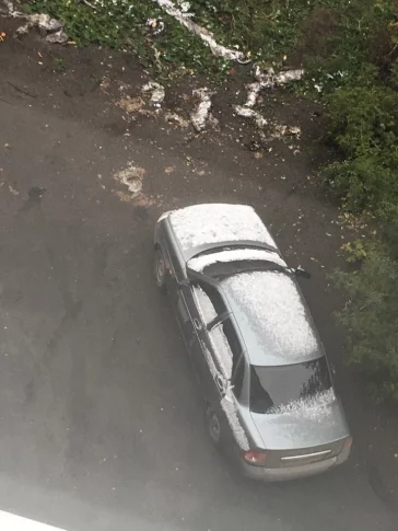 Фото: В городах Кузбасса выпал первый снег 3