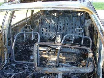 Фото: Пьяный новокузнечанин поджёг два автомобиля 2