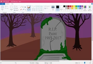 Фото: Microsoft решила похоронить Paint 1