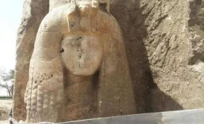 Археологи откопали статую бабушки Тутанхамона