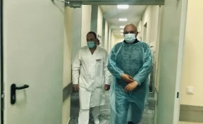 Губернатор посетил кемеровскую больницу, где лечатся двое пострадавших при крушении самолёта