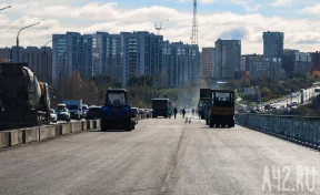 В Кемерове движение по 5 полосам Кузбасского моста откроют в ночь на 4 октября