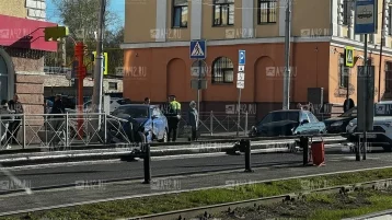 Фото: В ГАИ прокомментировали ДТП на перекрёстке проспекта Шахтёров в Кемерове 1
