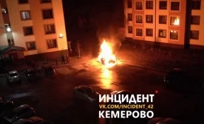 Ночью в «Европейских провинциях» из-за поджога загорелись два автомобиля