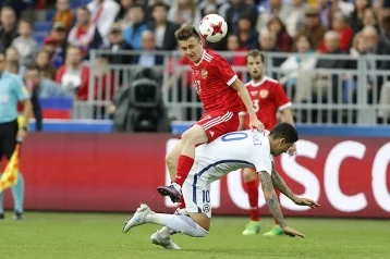 Фото: Кузбассовец помог сборной России по футболу вырвать ничью у Чили 1