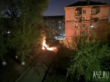 Фото: В центре Кемерова произошёл пожар 1