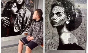 Власти: в Прокопьевске рисунки уличного художника на остановках будут защищать от вандалов