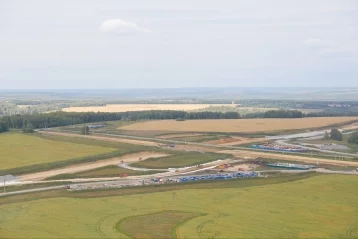 Фото: Губернатор Кузбасса оценил ход работ по строительству северо-западного обхода Кемерова 3