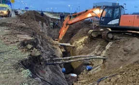 В Татарстане рабочих засыпало грунтом во время укладки канализации