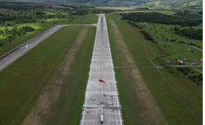 В аэропорту Новокузнецка реконструируют взлётно-посадочную полосу за 6 млрд рублей 