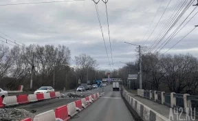 Подрядчик не образумился: в Новокузнецке ремонт Запсибовского моста не продвигается