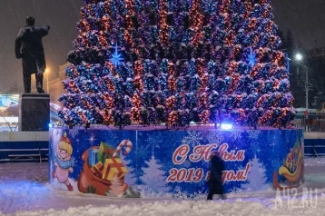Фото: В мэрии Кемерова рассказали о встрече Нового года на площади Советов 1