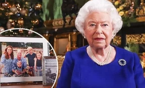 Елизавета II убрала фото Меган и Гарри во время традиционного обращения к народу