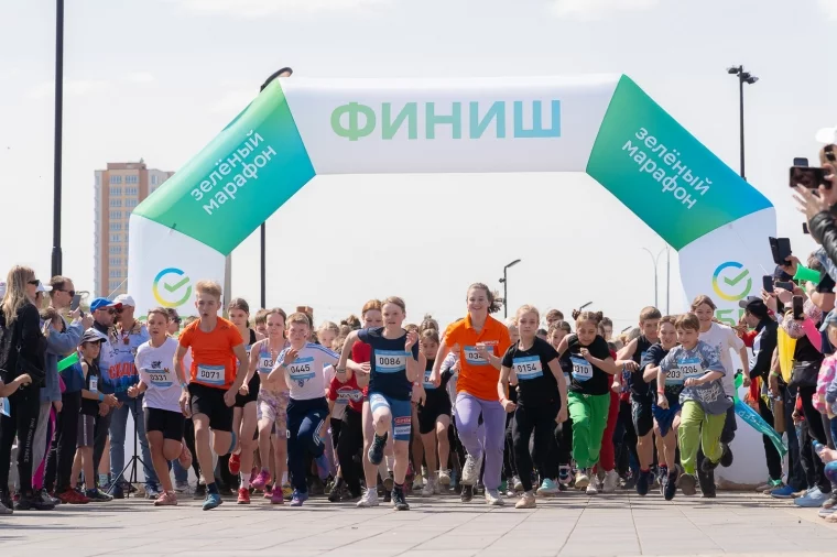 Фото: Более 4000 кузбассовцев пробежали Зелёный Марафон 1