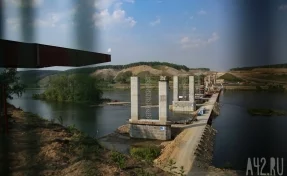 Стало известно, когда будут достроены опоры моста «Звёздный» на дороге в обход Кемерова