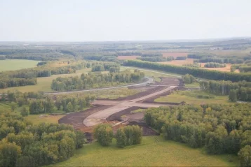 Фото: Губернатор Кузбасса оценил ход работ по строительству северо-западного обхода Кемерова 4