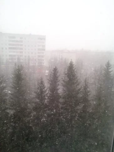 Фото: «Праздник зимы и труда»: в Кемерове резко похолодало и выпал снег 5